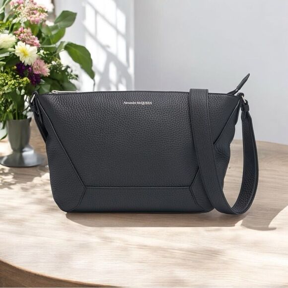 NWT Alexander McQueen Leather Crossbody - Picture 1 of 5